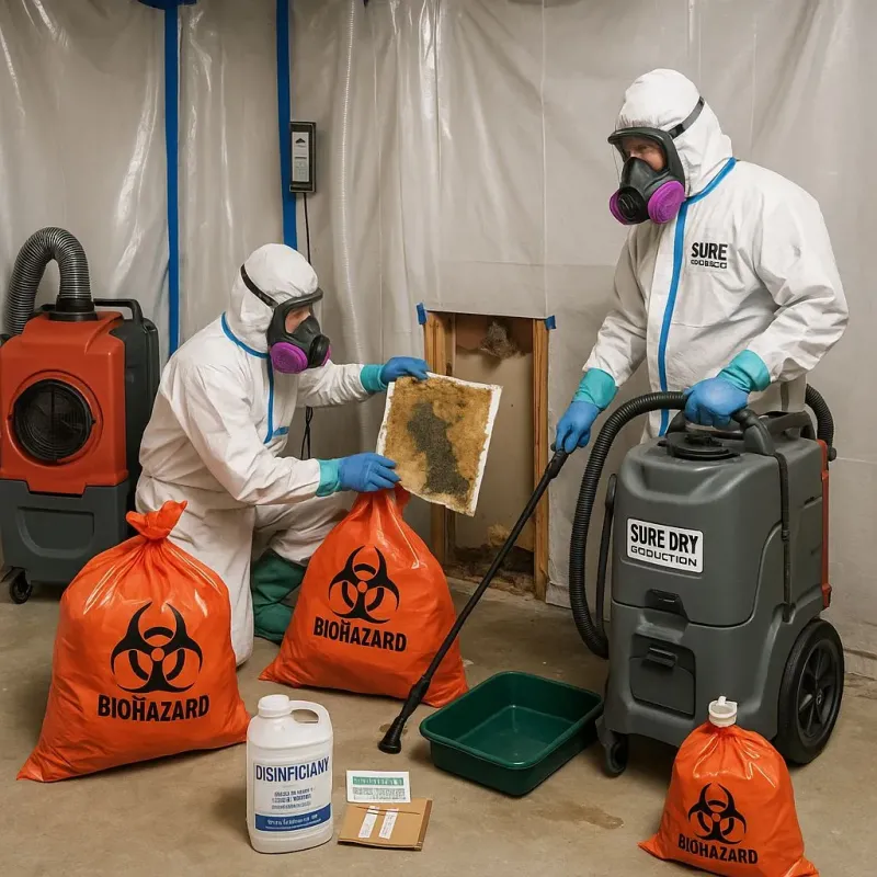 Contaminated Water Handling Protocols process in Guthrie, TX