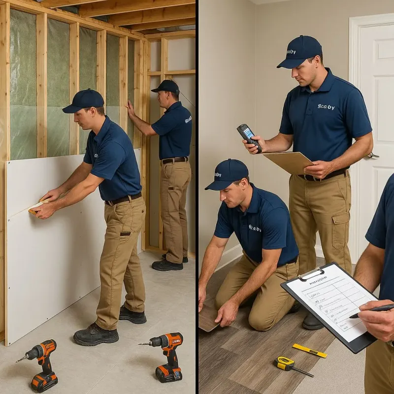 Repairs and Reconstruction process in Guthrie, TX