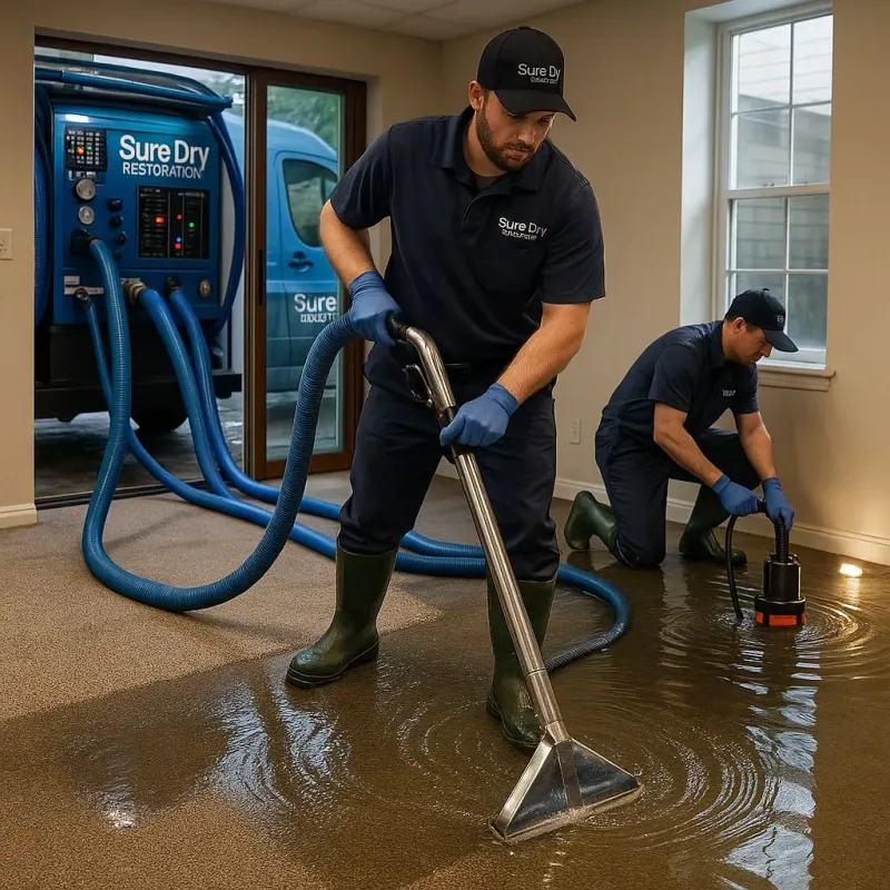 Water Extraction and Removal process in Guthrie, TX